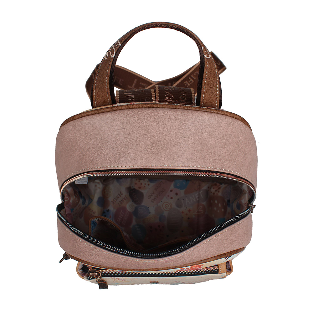 245978-EC Ruksak fashion Janet A tour of Rome 25x12x30 cm J-080B P20