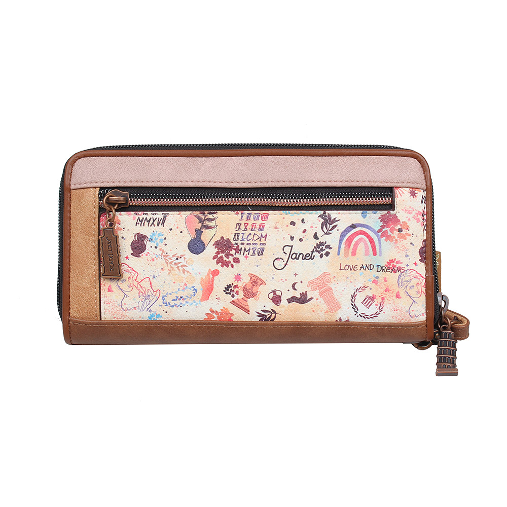 245980-EC Novčanik fashion Janet A tour of Rome 20x3x10,5 cm JW-003B P30