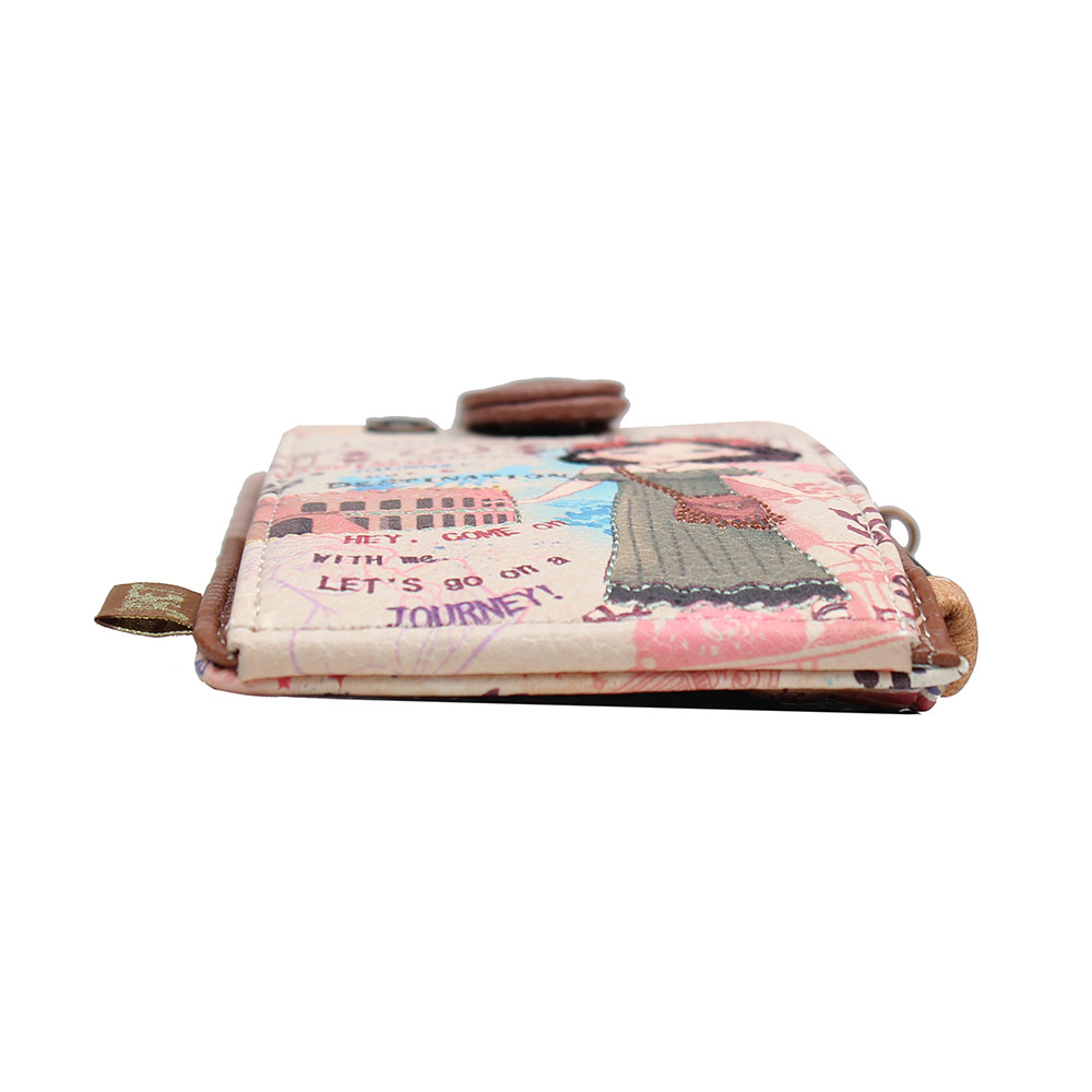 245984-EC Etui za kartice/novčanik Janet A tour of Rome 9x2x16 cm JW-007C P30