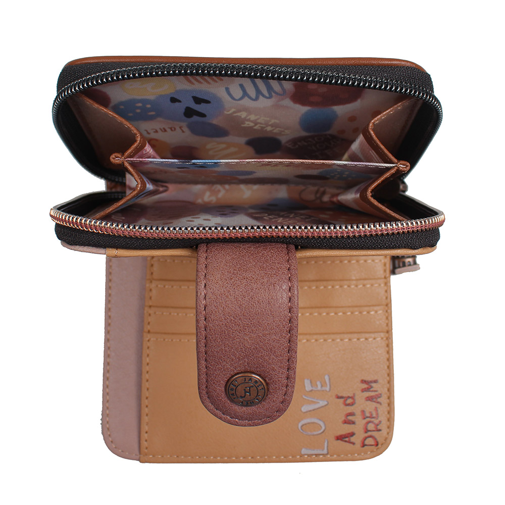 245989-EC Novčanik fashion Janet A tour of Rome 12,5x3x10cm JW-015A P60