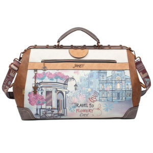 Torba putna Janet Flowery city 50x21x32 cm J-004B P10 Netto