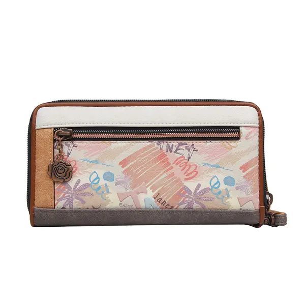 245997-EC Novčanik fashion Janet Flowery city 20x3x10,5 cm JW-003C P30