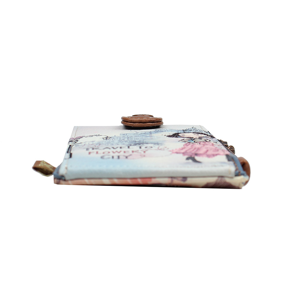 246001-EC Etui za kartice/novčanik Janet Flowery city 9x2x16 cm JW-007B P30