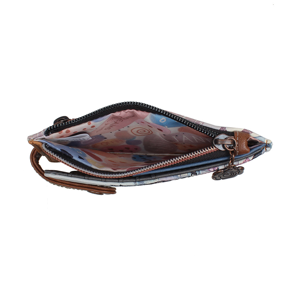 246001-EC Etui za kartice/novčanik Janet Flowery city 9x2x16 cm JW-007B P30