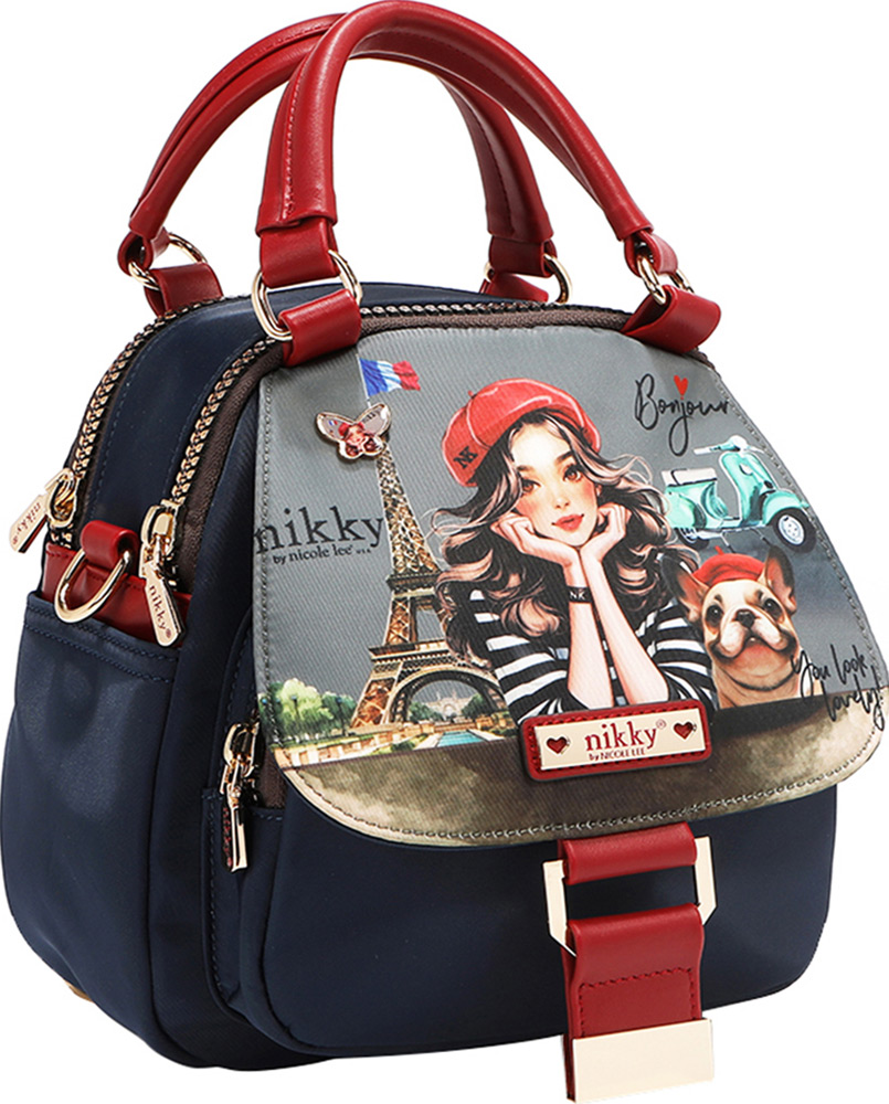 246785-EC Torba/ruksak fashion NIKKY Eiffel Dreams FW25 35x29x8cm NK12712N P12