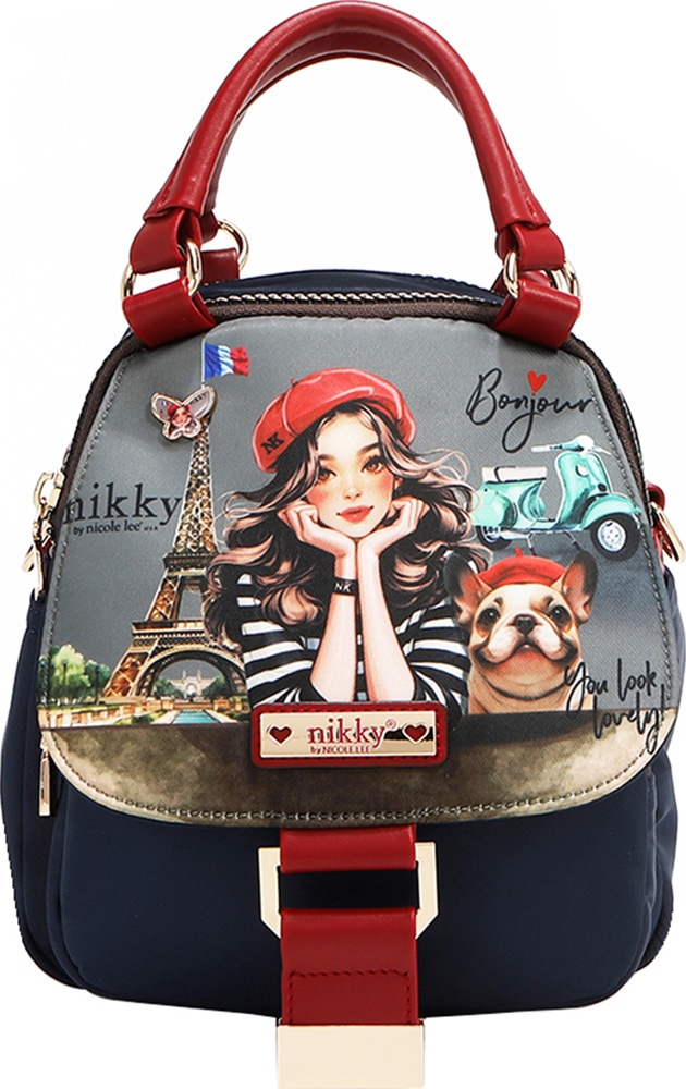 246785-EC Torba/ruksak fashion NIKKY Eiffel Dreams FW25 35x29x8cm NK12712N P12