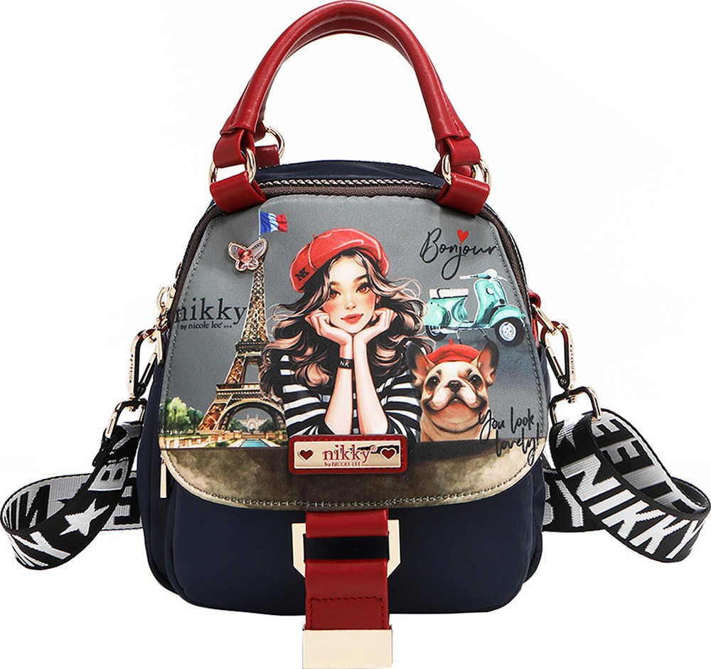 246785-EC Torba/ruksak fashion NIKKY Eiffel Dreams FW25 35x29x8cm NK12712N P12