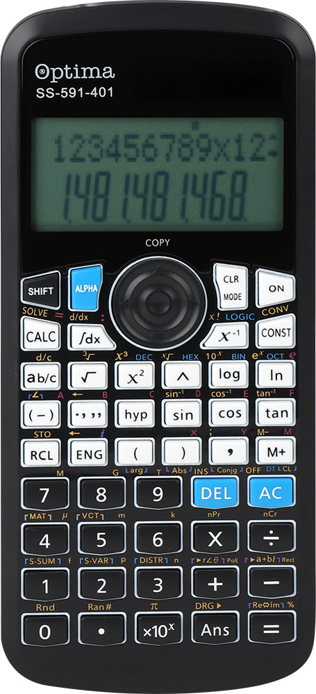 247647-EC Kalkulator OPTIMA SS-591-401 401fun. 25259 P30/60