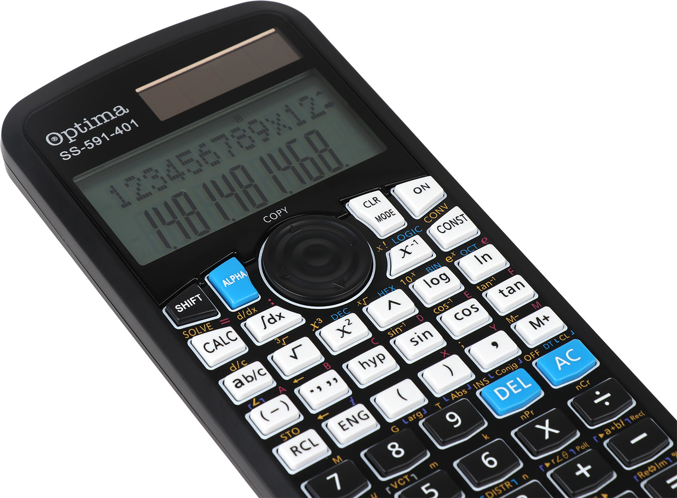 247647-EC Kalkulator OPTIMA SS-591-401 401fun. 25259 P30/60