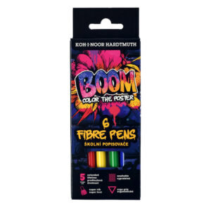 Flomasteri  6/1 BOOM K-I-N perivi 1022 bls P24