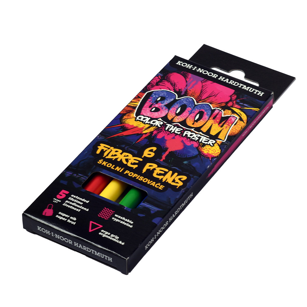 248667-EC Flomasteri 6/1 BOOM K-I-N perivi 1022 bls P24