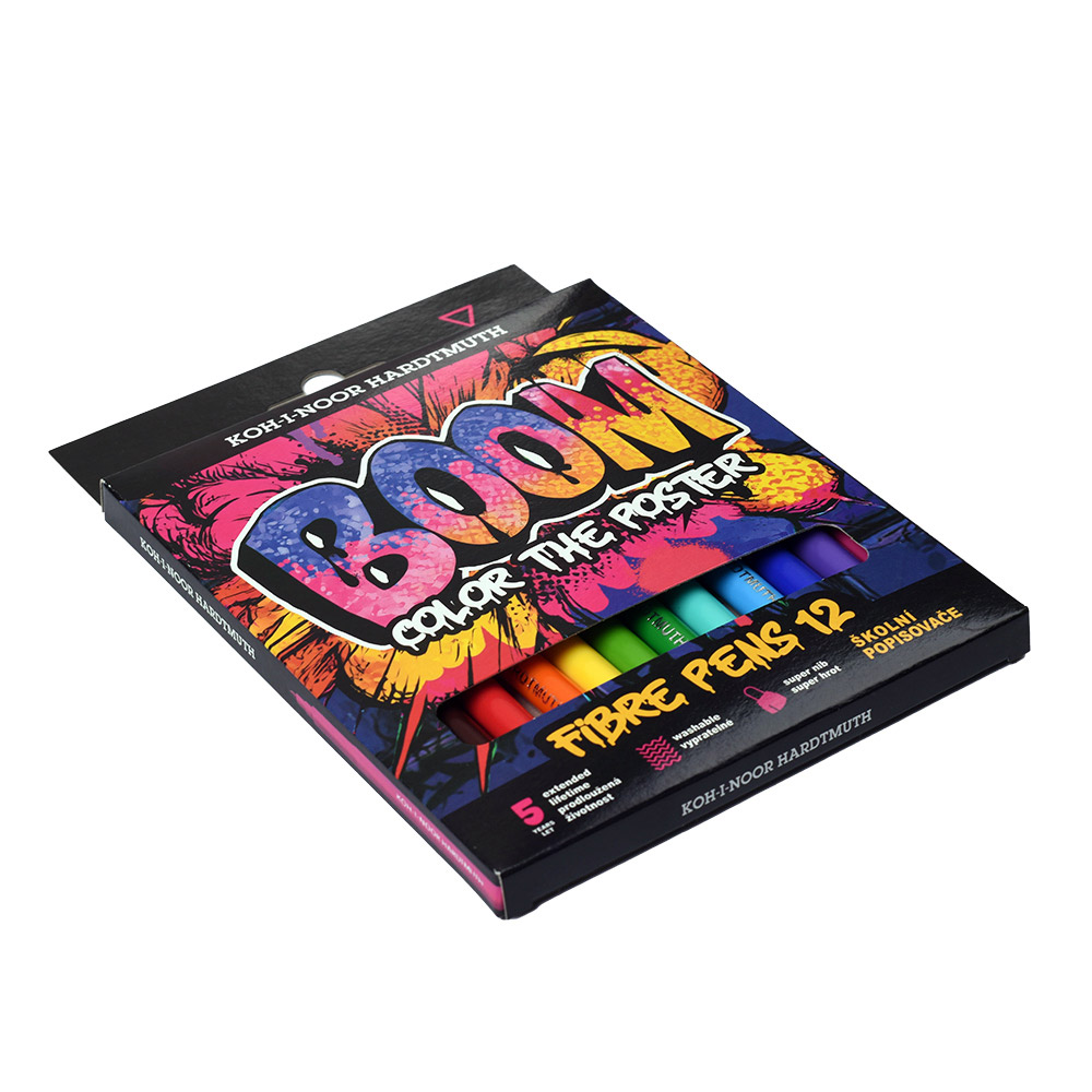 248668-EC Flomasteri 12/1 BOOM K-I-N perivi 1022 bls P24