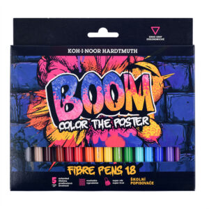 Flomasteri 18/1 BOOM K-I-N perivi 1022 bls P12