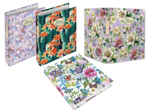 205303-EC Registrator A4 Pigna Nature Flowers samostojeći P5/30