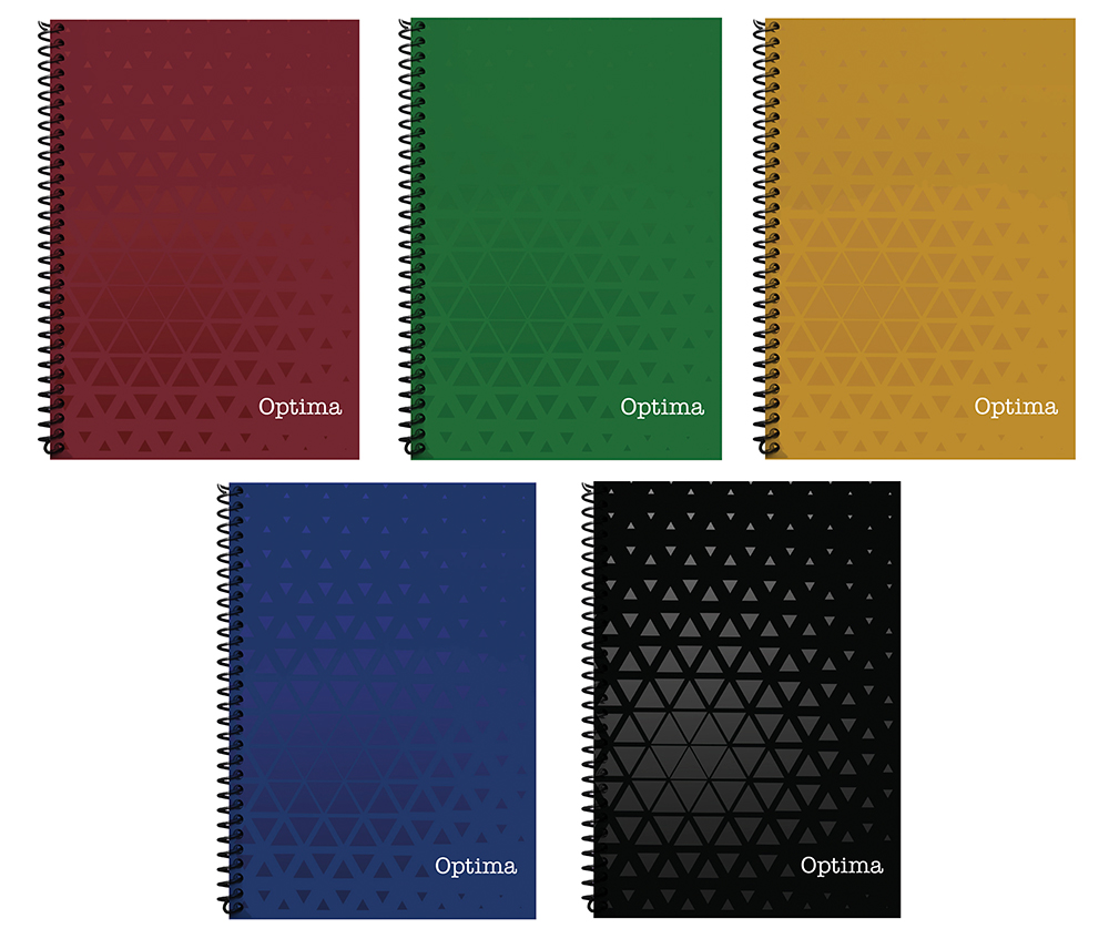 208937-EC Blok kolegij A4/K OPTIMA 70L sort 5 boja 21394 P5/30