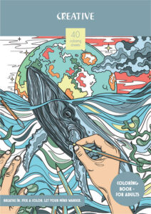 236179-EC Bojanka za odrasle Creative ANIMAL CREATIONS  21x30cm 75297 P24