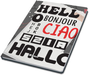 236666-EC Bilježnica T.U. A4/D KARBON Strani jezici s memom 96 L P5/30