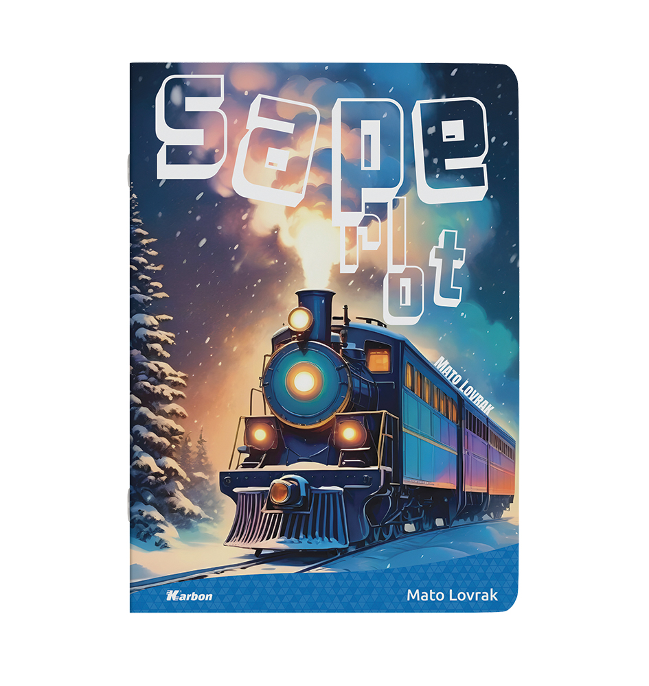 237066-EC Bilježnica A4/D KARBON s memom 42L, P10/60