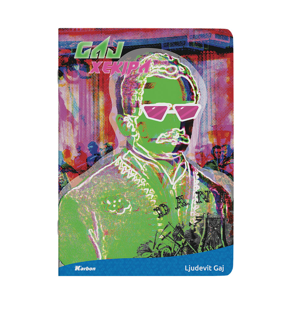 237066-EC Bilježnica A4/D KARBON s memom 42L, P10/60