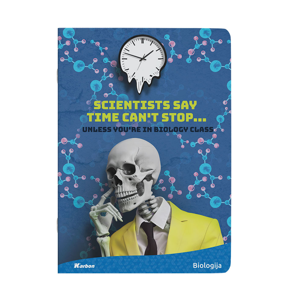 237066-EC Bilježnica A4/D KARBON s memom 42L, P10/60