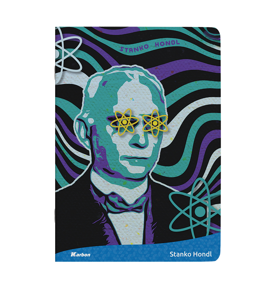 237070-EC Bilježnica A4/K KARBON s memom 42L, P10/60