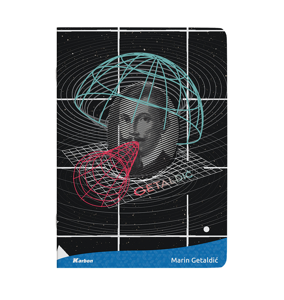 237070-EC Bilježnica A4/K KARBON s memom 42L, P10/60