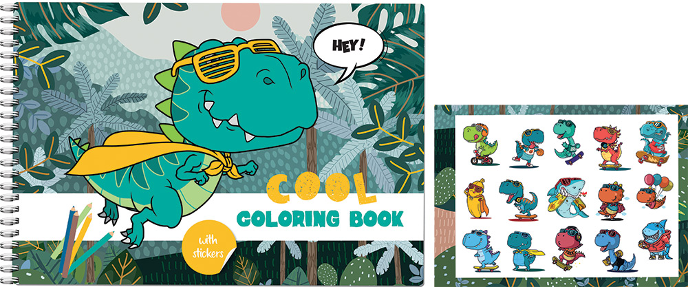 238111-EC Bojanka za djecu Creative COOL 75300 P6/36