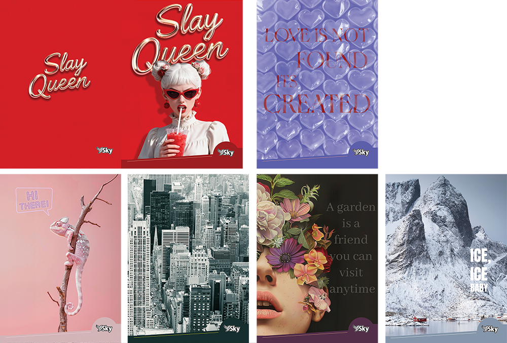 238136-EC Bilježnica A4/D SKY GIRLS 42L P10/60