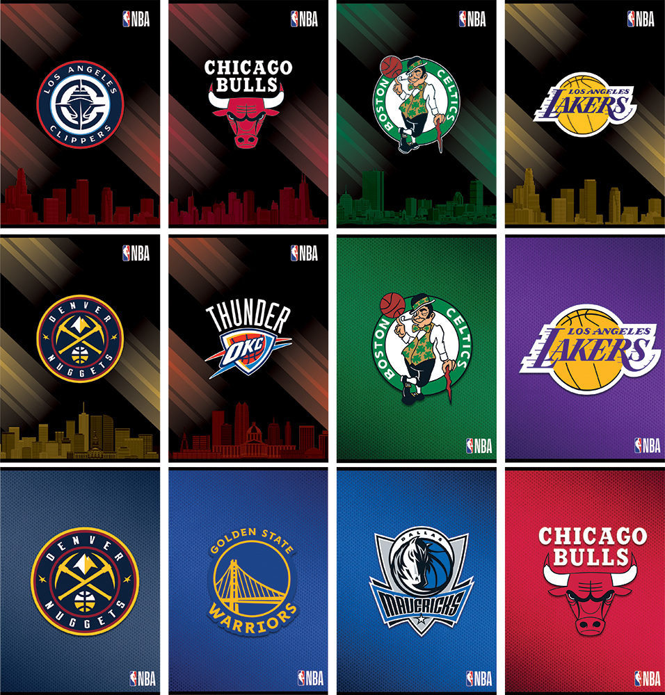 239579-EC Bilježnica A4/D NBA 54L 65834 P10/60