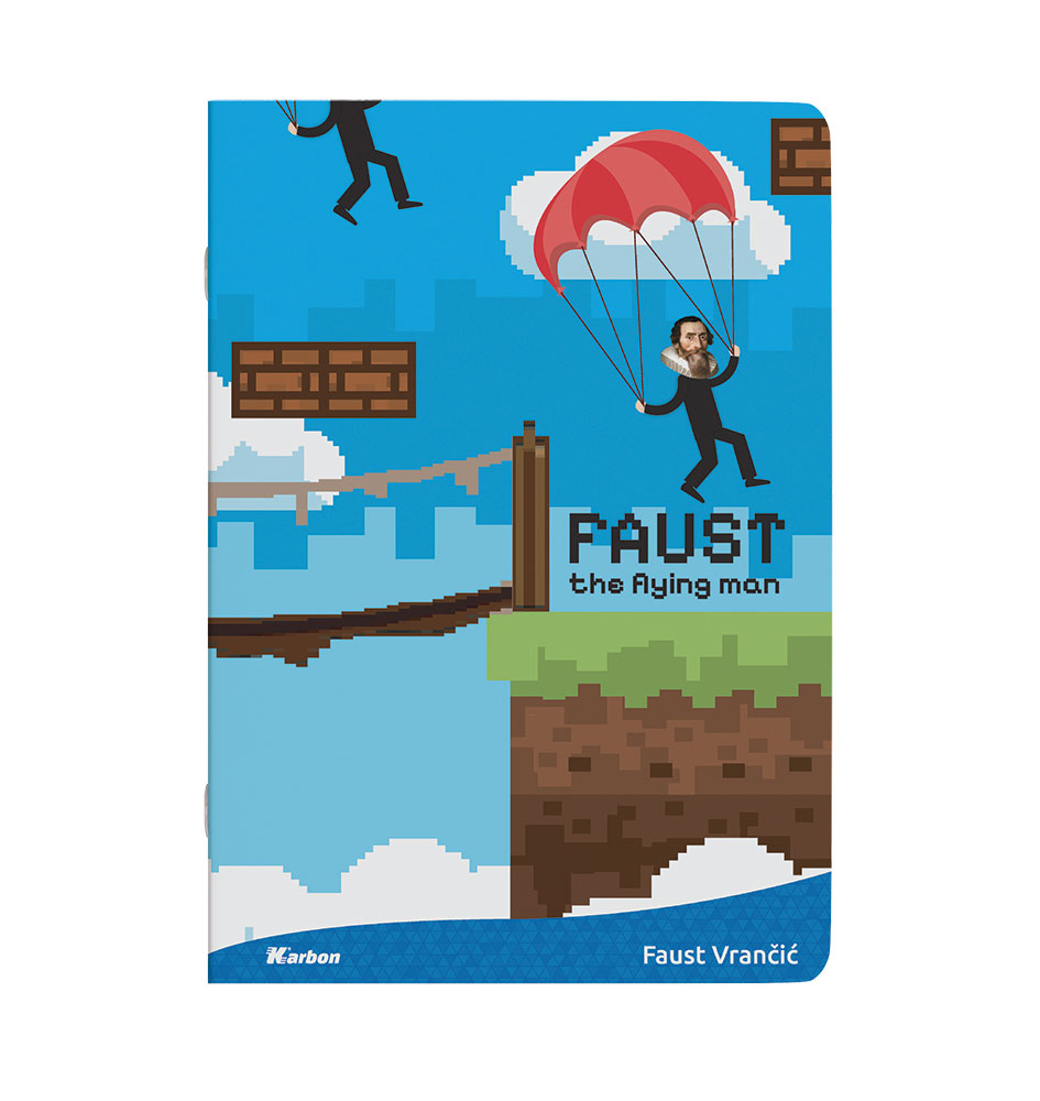 243045-EC Bilježnica A4/B KARBON s memom 42L, P10/60