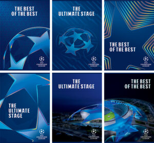 243477-EC Bilježnica A4/K UEFA Champions League 54L 67275 P10/60