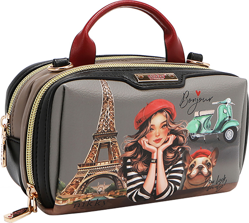 246806-EC Torba fashion mini NIKKY Eiffel Dreams FW25 13x9x7,5 cm NK22535 P48