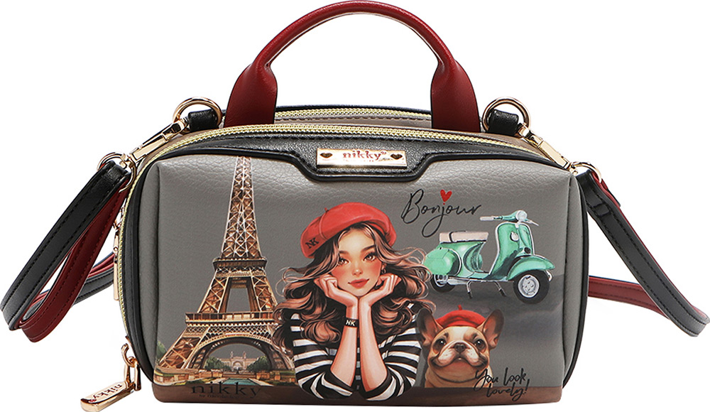 246806-EC Torba fashion mini NIKKY Eiffel Dreams FW25 13x9x7,5 cm NK22535 P48