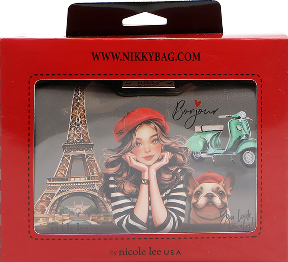 246806-EC Torba fashion mini NIKKY Eiffel Dreams FW25 13x9x7,5 cm NK22535 P48