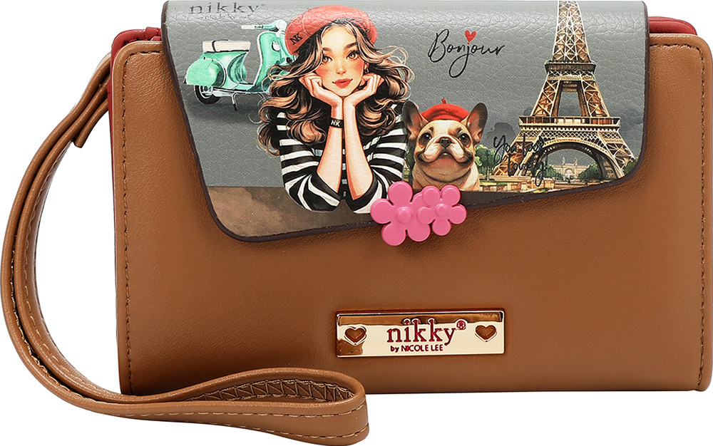 246808-EC Novčanik fashion NIKKY Eiffel Dreams FW25 14x9x2,5 cm NK24005 P48