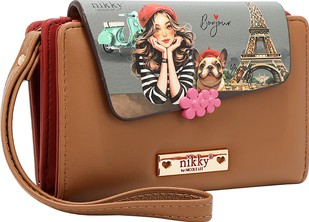 246808-EC Novčanik fashion NIKKY Eiffel Dreams FW25 14x9x2,5 cm NK24005 P48