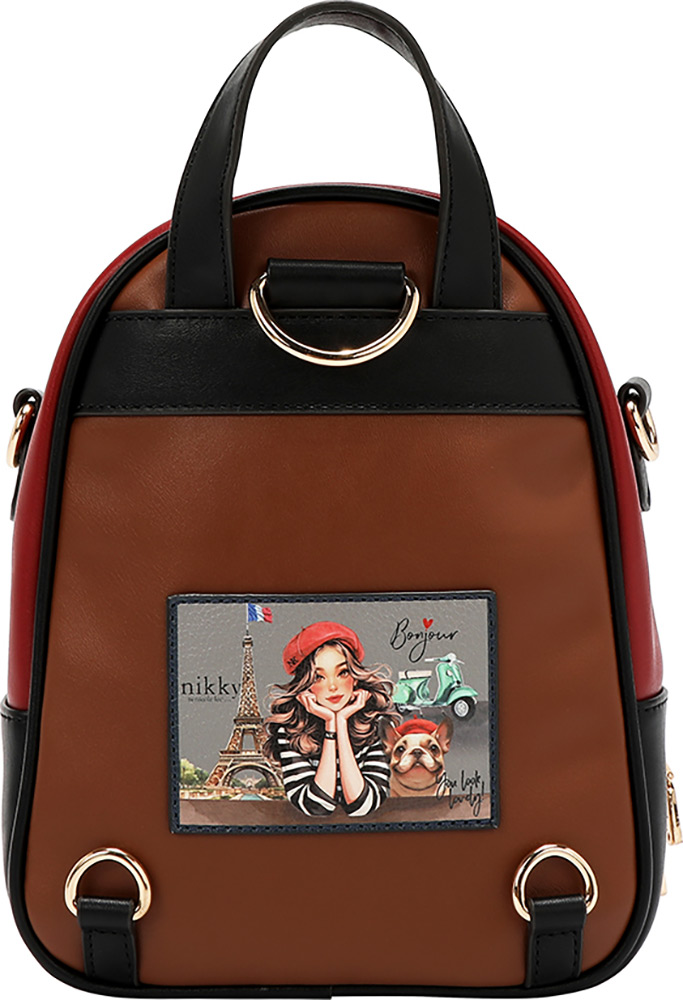 246811-EC Ruksak/torba fashion NIKKY Eiffel Dreams FW25 17x22x9cm NK13047 P12