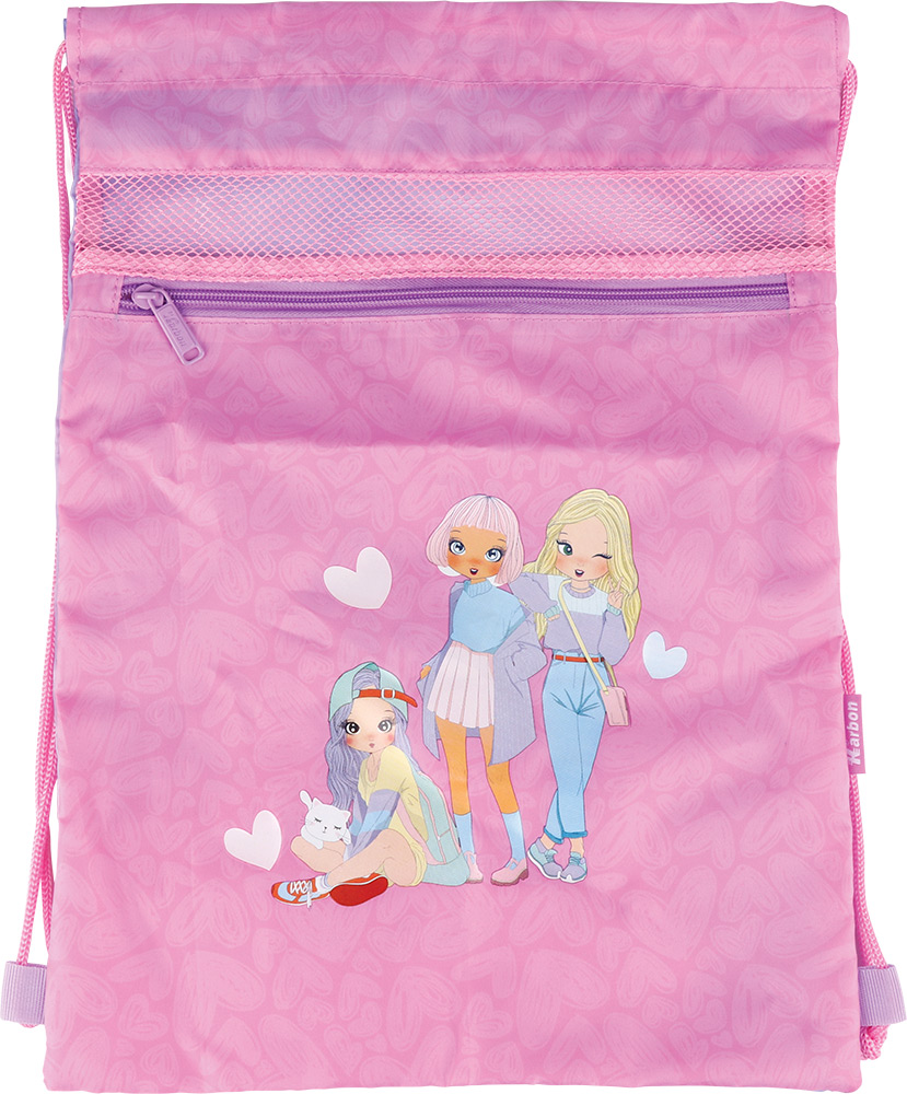 247101-EC Vrećica za papuče Karbon FRIENDS P72