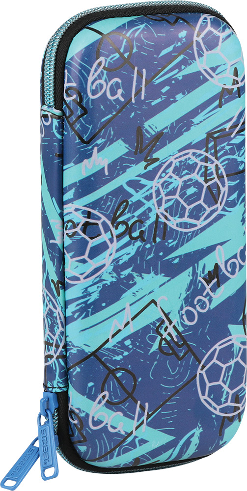 247133-EC Pernica četvrtasta kompaktna EVA Street FOOTBALL sa priborom P72