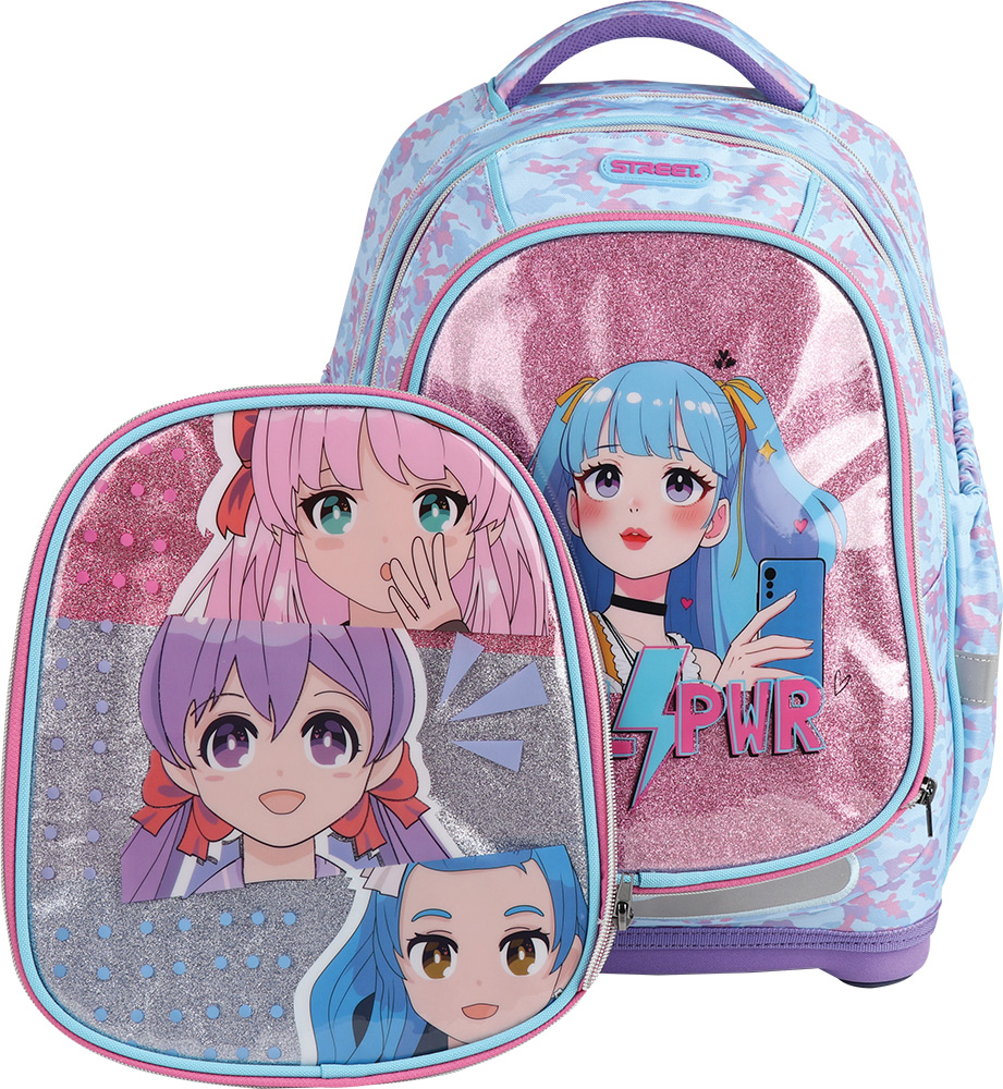 247200-EC Ruksak ergonomski B01 2 panela Street Fashion GIRL PWR P6