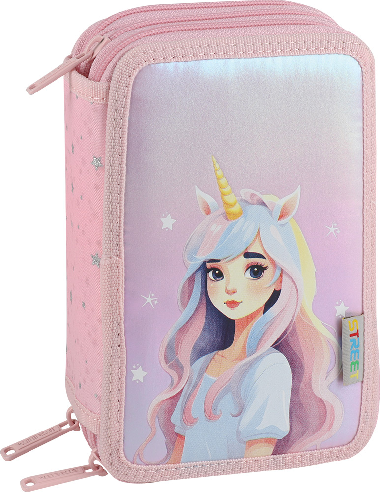 247247-EC Pernica trostruka Street BELIEVE sa priborom P36