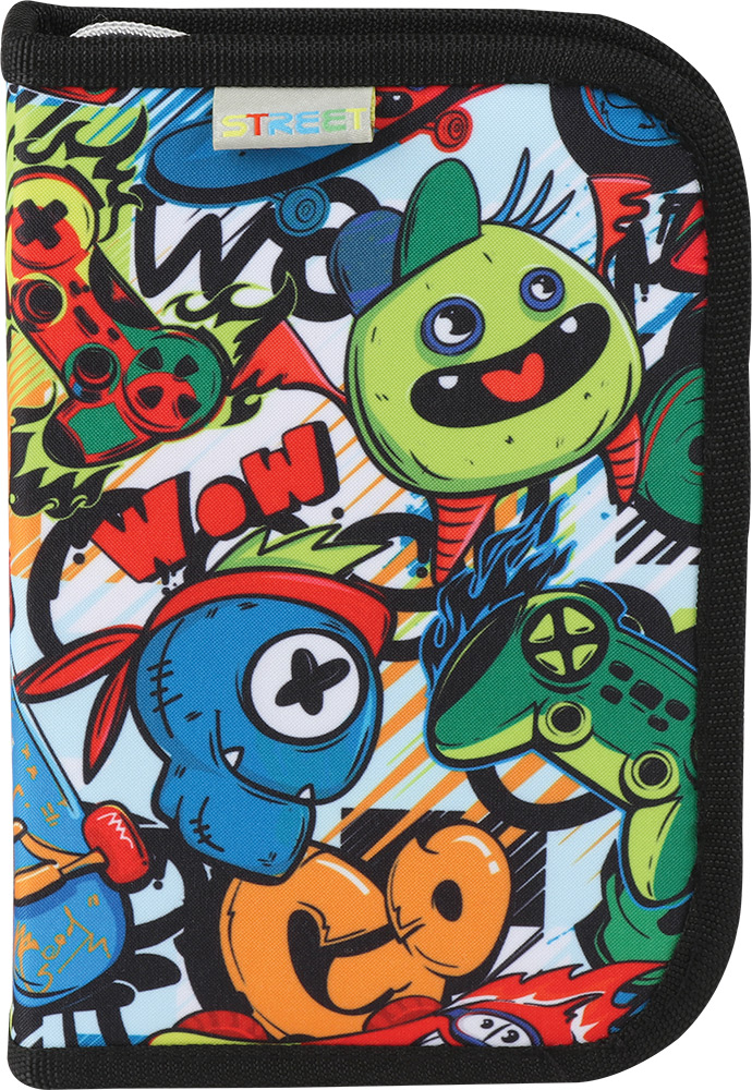 247270-EC Pernica jednostruka 2 preklopa Street GOOD VIBE sa priborom P36