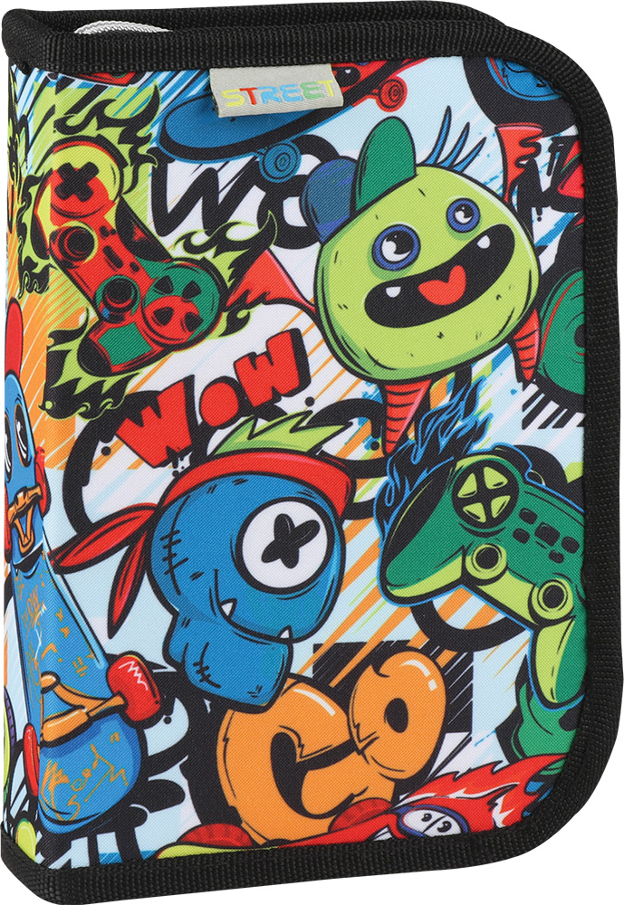 247270-EC Pernica jednostruka 2 preklopa Street GOOD VIBE sa priborom P36