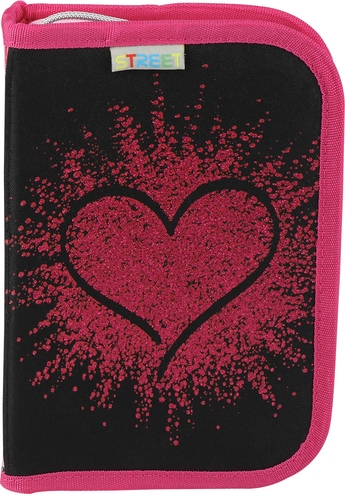 247272-EC Pernica jednostruka 2 preklopa Street HEARTBEAT sa priborom P36