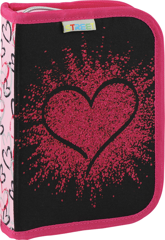 247272-EC Pernica jednostruka 2 preklopa Street HEARTBEAT sa priborom P36