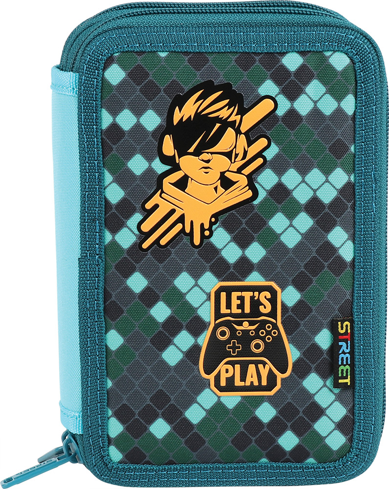 247280-EC Pernica dvostruka Street GEEK sa priborom P36