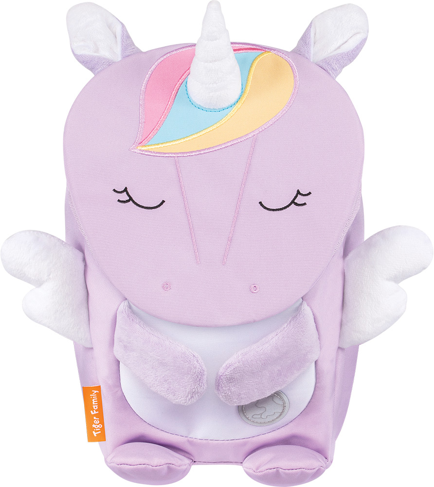 247809-EC Ruksak vrtićki TIGER FAMILY Zoomies Purple Unicorn P12