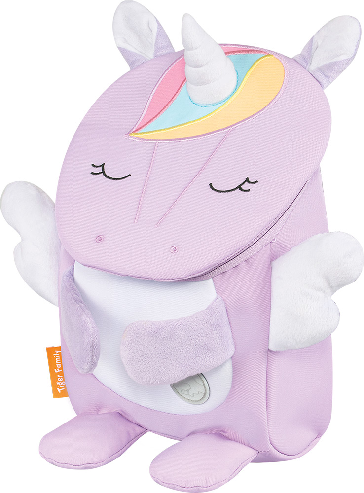 247809-EC Ruksak vrtićki TIGER FAMILY Zoomies Purple Unicorn P12