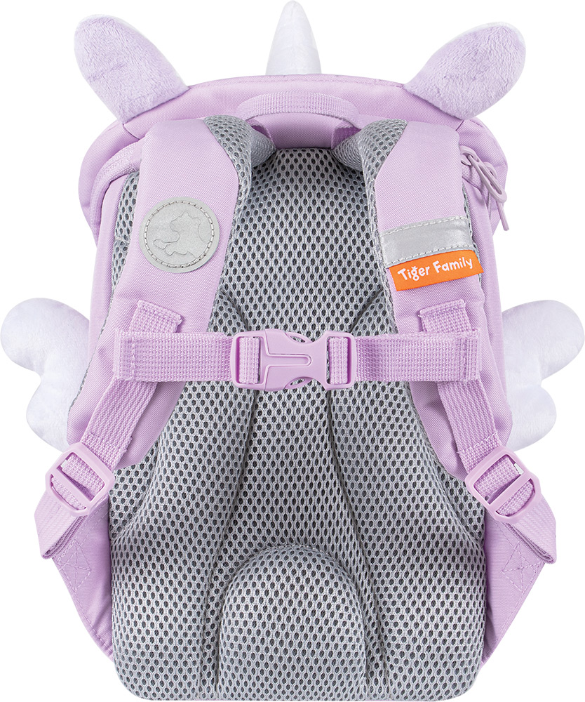 247809-EC Ruksak vrtićki TIGER FAMILY Zoomies Purple Unicorn P12