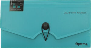 248512-EC Mapa za račune PVC B6 6 preg. OPTIMA Office petrolej 120362 P36/144